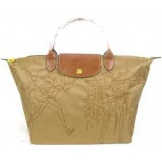 Sac A Main Longchamp Site Officiel soldes sortie Pliage Broderie